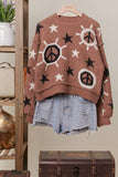 Stars + Peace Sweater