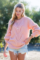 Spiral Twist Pullover