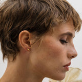 Lightning Bolt Studs: Gold