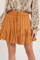 Ruffled Swing Skirt