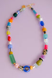Winona Bright Colorful Beaded Necklace