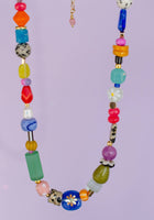 Winona Bright Colorful Beaded Necklace