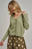 Essential Lace Trimmed Cardi