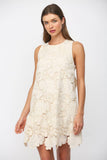 Bow Back Eyelet Dress