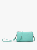 Riley 3 Compartment Crossbody/Wristlet