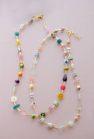 Jill Colorful Beaded Eclectic Necklace