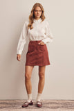 Alayna Suede Mini Skirt