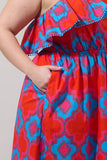 Devany Plus Sized One Shoulder Dress