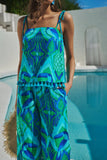 Blissy Tropical Hanie Top + Pants Set