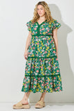 Plus Sized Carla Lace Maxi Dress