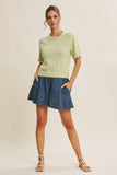 The Essential Sweater (Lemon, Mint, Olive, Deep Sapphire)