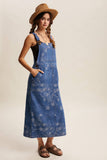 Laura Denim Overall Dress