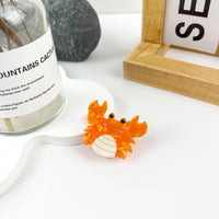Mini Acetate Marine Animal Hair Clips