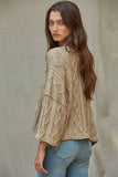 Essentials | Cable Sweater (5 colors!)