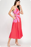 The Flora Cut Out Midi Dress (Two Colors!)