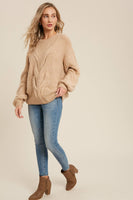 Spiral Twist Pullover