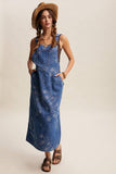 Laura Denim Overall Dress