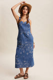 Laura Denim Overall Dress