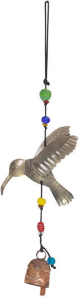 The Hummingbird In Flight/Beads & Bell