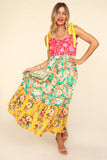 Summer Colorblock Maxi Dress with Pockets (Website Exclusive)