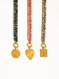 Islay 18K Gold Non-Tarnish Bobo Natural Stone Necklace