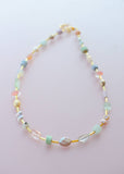 Jill Colorful Beaded Eclectic Necklace