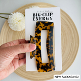 XXL Claw Clip | Big Clip Energy | Funny Thick Hair Claw Clip
