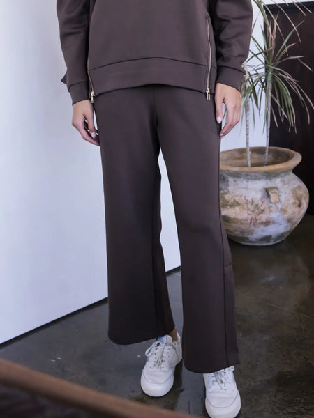Fall 2025 Pierre Scuba Modal Side Inset Detail Trouser