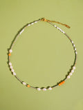 18K Handmade  Bohemian Beaded Stack Necklaces