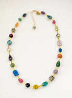 Mariposa Jewel Tone Beaded Necklace