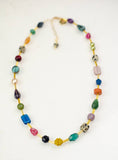 Mariposa Jewel Tone Beaded Necklace