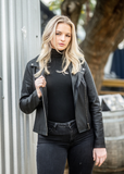One Size | Signature Stretch Long Sleeve Mockneck Turtleneck (MANY COLORS)