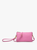 Classic Riley 3 Compartment Crossbody/Wristlet