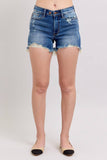 2 Button Dad Shorts // Destroyed Hem