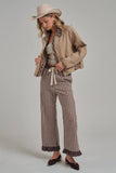 Loretta Leopard Barn Jacket