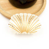 Crystal Shell Claw Clip