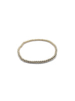 Jane 14K Gold Filled Stackable Beaded Bracelet | 3mm - 5 mm