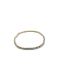 Jane 14K Gold Filled Stackable Beaded Bracelet | 3mm - 5 mm