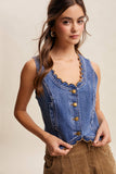 Jessie Scallop Vest