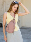 Nikki Dual Compartment Crossbody Sling Bag