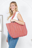 Red Blue Tiger Tote Bag