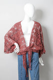 Crochet Petal Kimono Wrap 🌼
