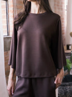 Fall 2025 Pierre Scuba Modal 3/4 Sleeve Top