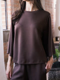 Fall 2025 Pierre Scuba Modal 3/4 Sleeve Top
