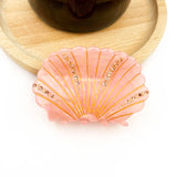 Crystal Shell Claw Clip