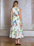 Berry Halter Dress