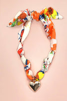 Handmade Scarf Charm Necklaces