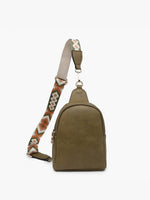 Ellen Sling Bag w/ Removable Guitar Strap (Six Colors!)