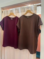 Fall 2025 Pierre Scuba Modal Rib Neck Tunic