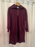 Fall 2025 Pierre Scuba Modal Zippered Dress